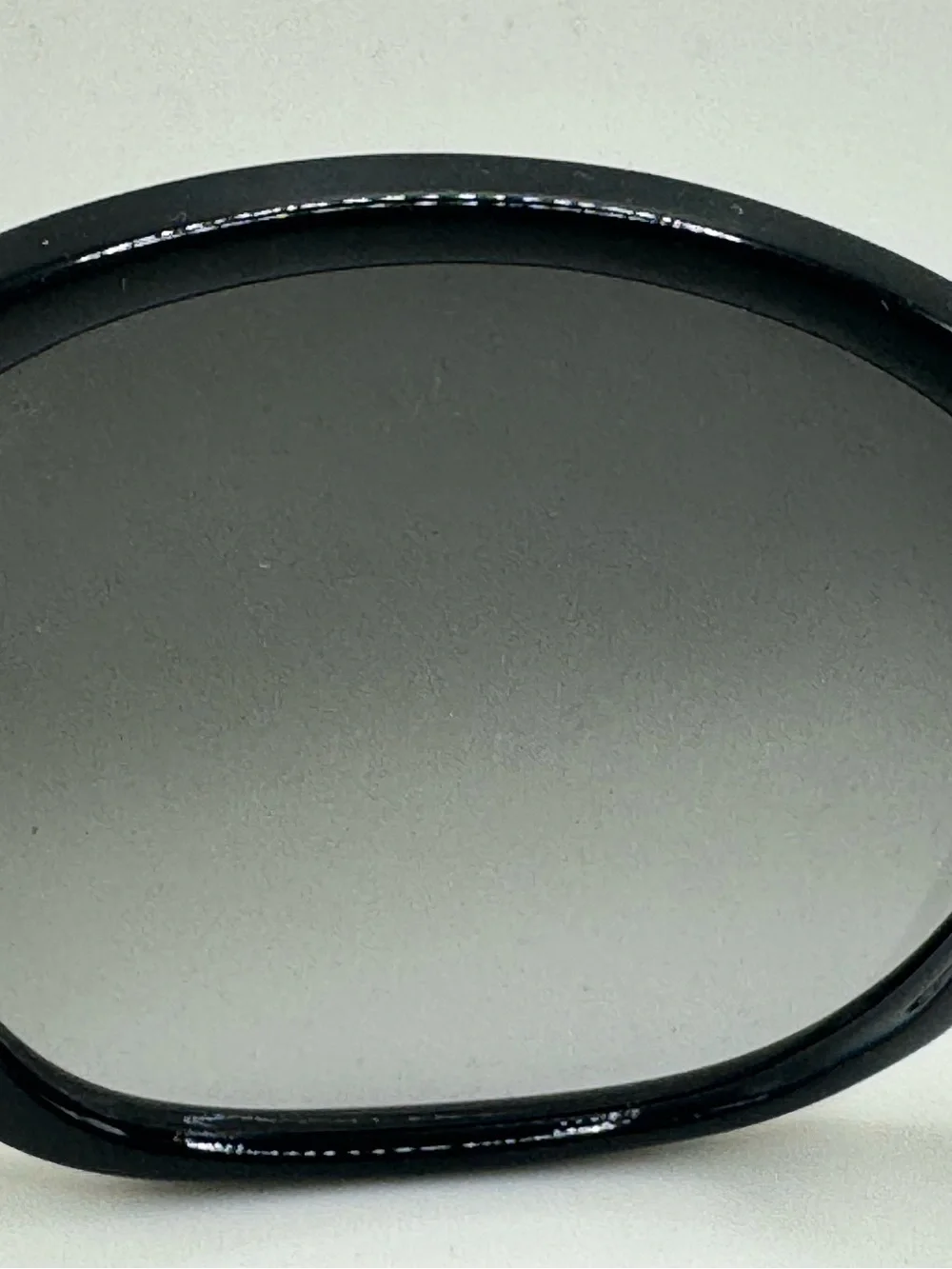 Salvatore Ferragamo SF74SLA Black Gold Logo Sunglasses Oversized Butterfly